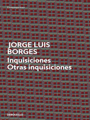 cover image of Inquisiciones / otras inquisiciones